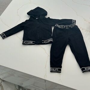 Boys dolce and gabbana d&g track suit
